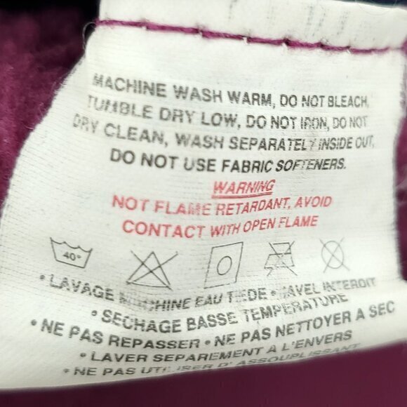 VTG Patagonia Lightweight Synchilla Fleece Vest S Plum/Purple - Picture 16 of 16